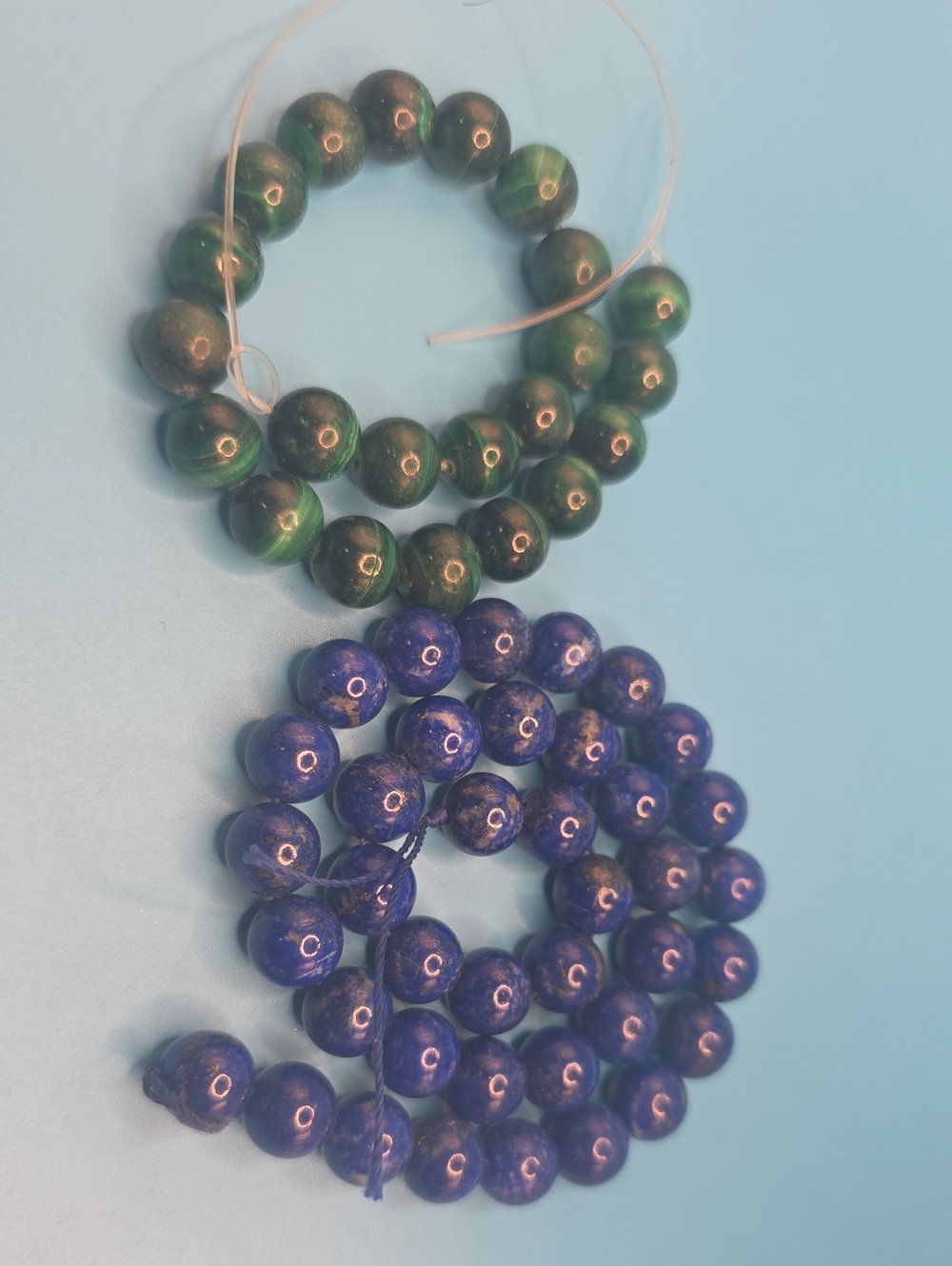 Green and Blue Beaded Necklace Set - Unbranded Women’s Jewelry